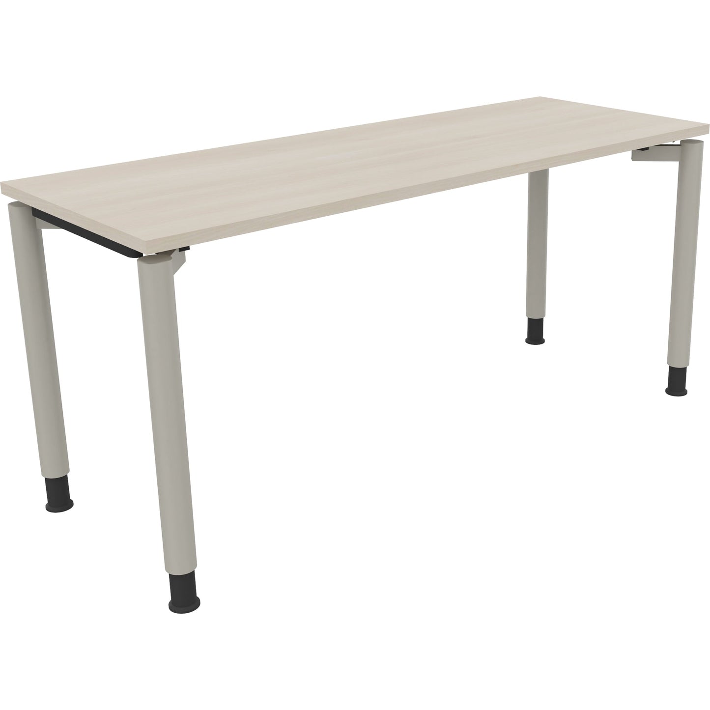 Schreibtisch all in one Maße: 1.600 x 680-820 x 600 mm (B x H x T) Holz akazie hell