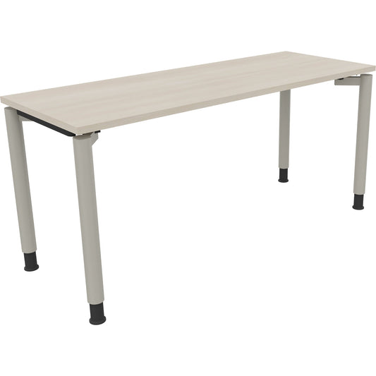 Schreibtisch all in one Maße: 1.600 x 680-820 x 600 mm (B x H x T) Holz akazie hell