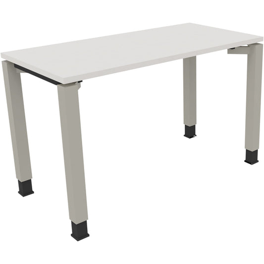 Schreibtisch all in one Maße: 1.200 x 680-820 x 600 mm (B x H x T) Holz diamant weiß