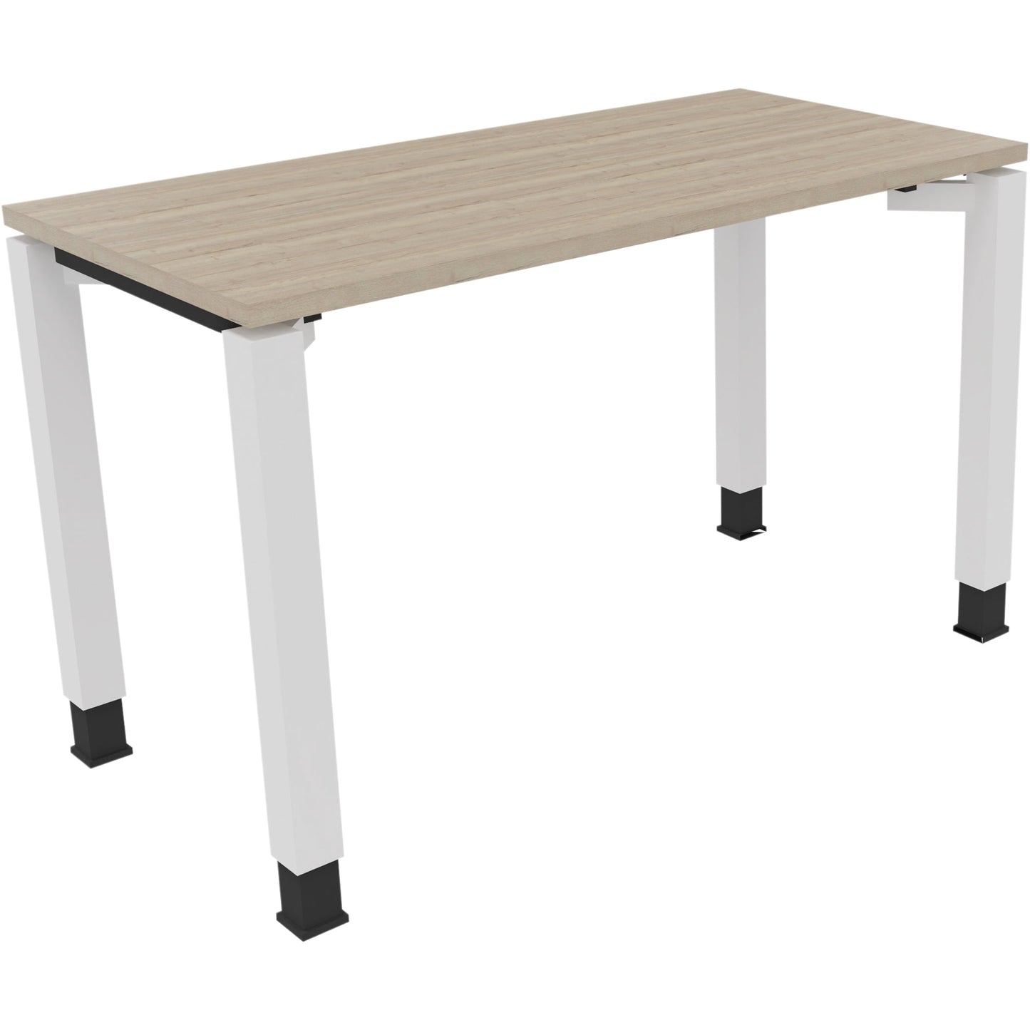 Schreibtisch all in one Maße: 1.200 x 680-820 x 600 mm (B x H x T) Holz eiche natur