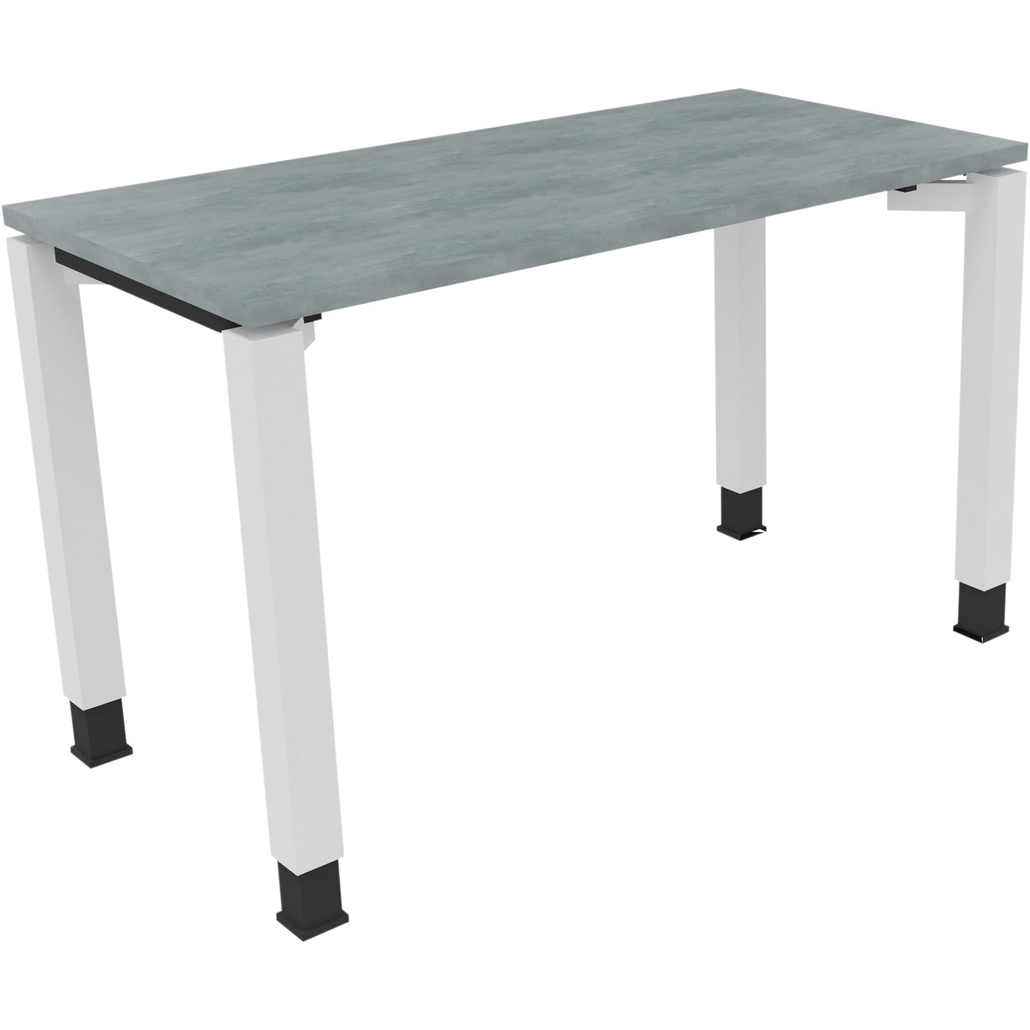 Schreibtisch all in one Maße: 1.200 x 680-820 x 600 mm (B x H x T) Holz beton hell