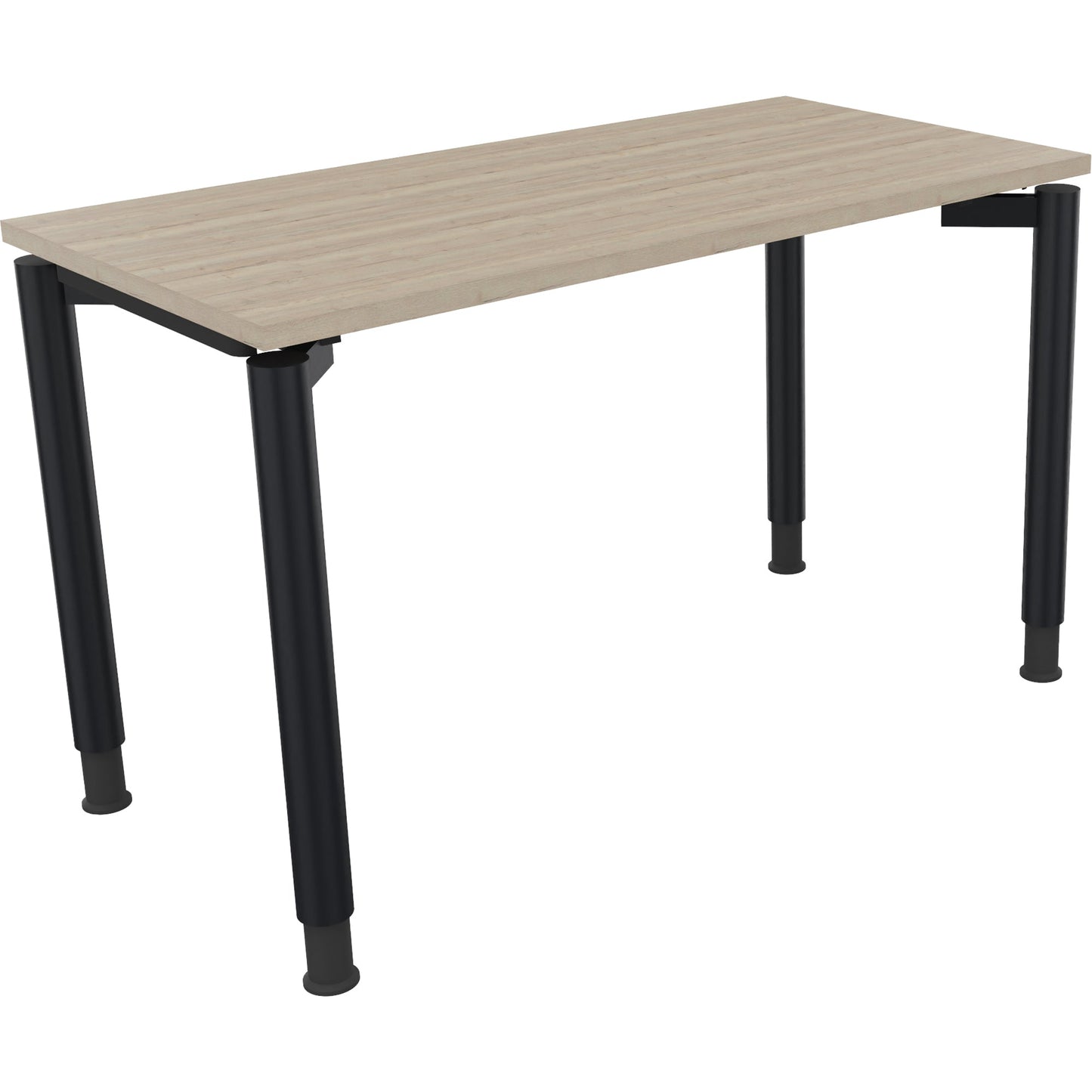 Schreibtisch all in one Maße: 1.200 x 680-820 x 600 mm (B x H x T) Holz eiche natur