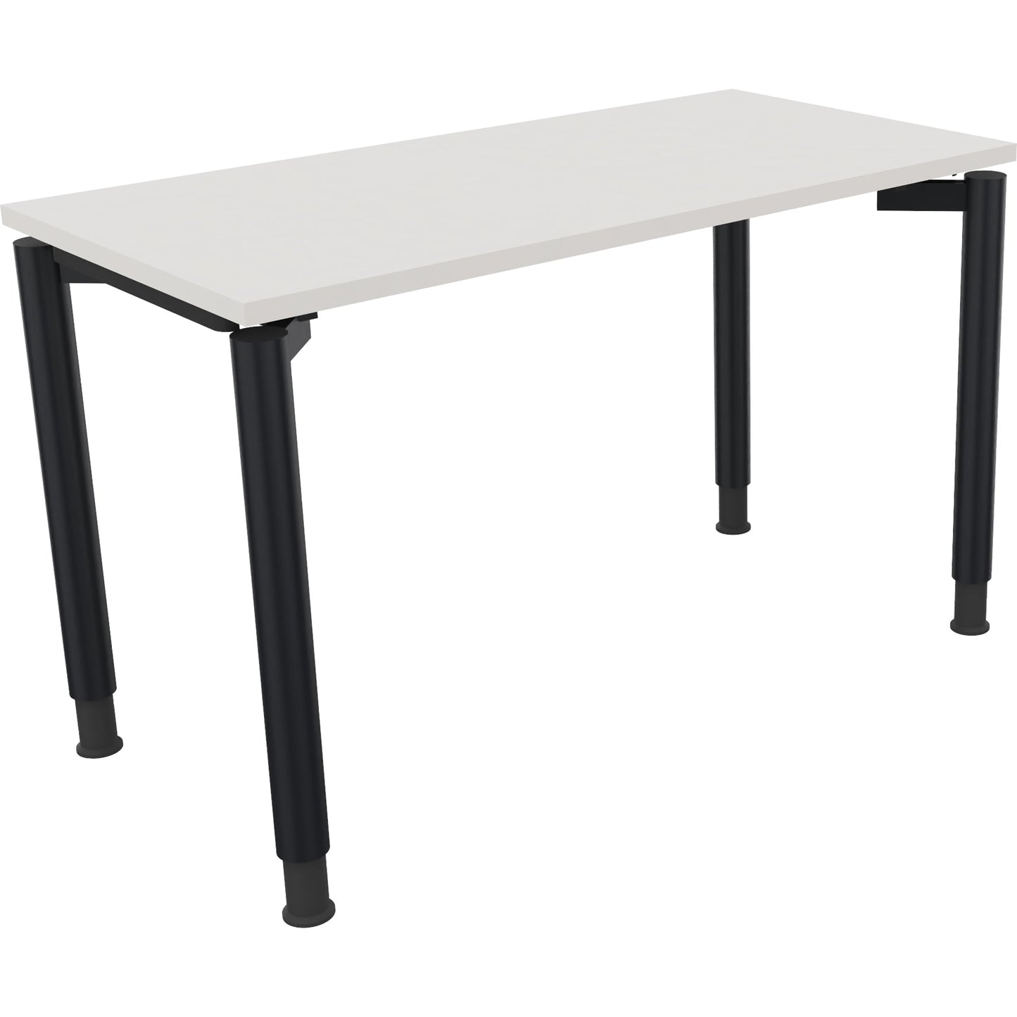 Schreibtisch all in one Maße: 1.200 x 680-820 x 600 mm (B x H x T) Holz diamant weiß
