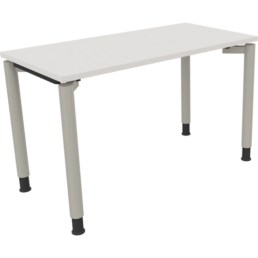 Schreibtisch all in one Maße: 1.200 x 680-820 x 600 mm (B x H x T) Holz diamant weiß
