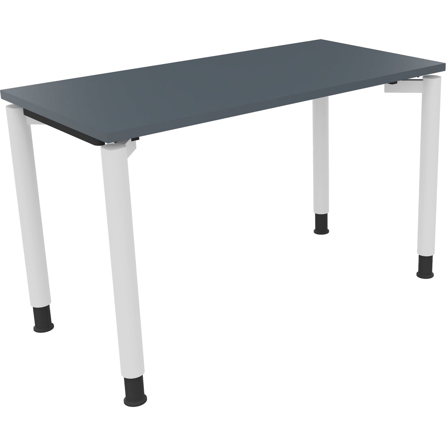 Schreibtisch all in one Maße: 1.200 x 680-820 x 600 mm (B x H x T) Holz lavagrau