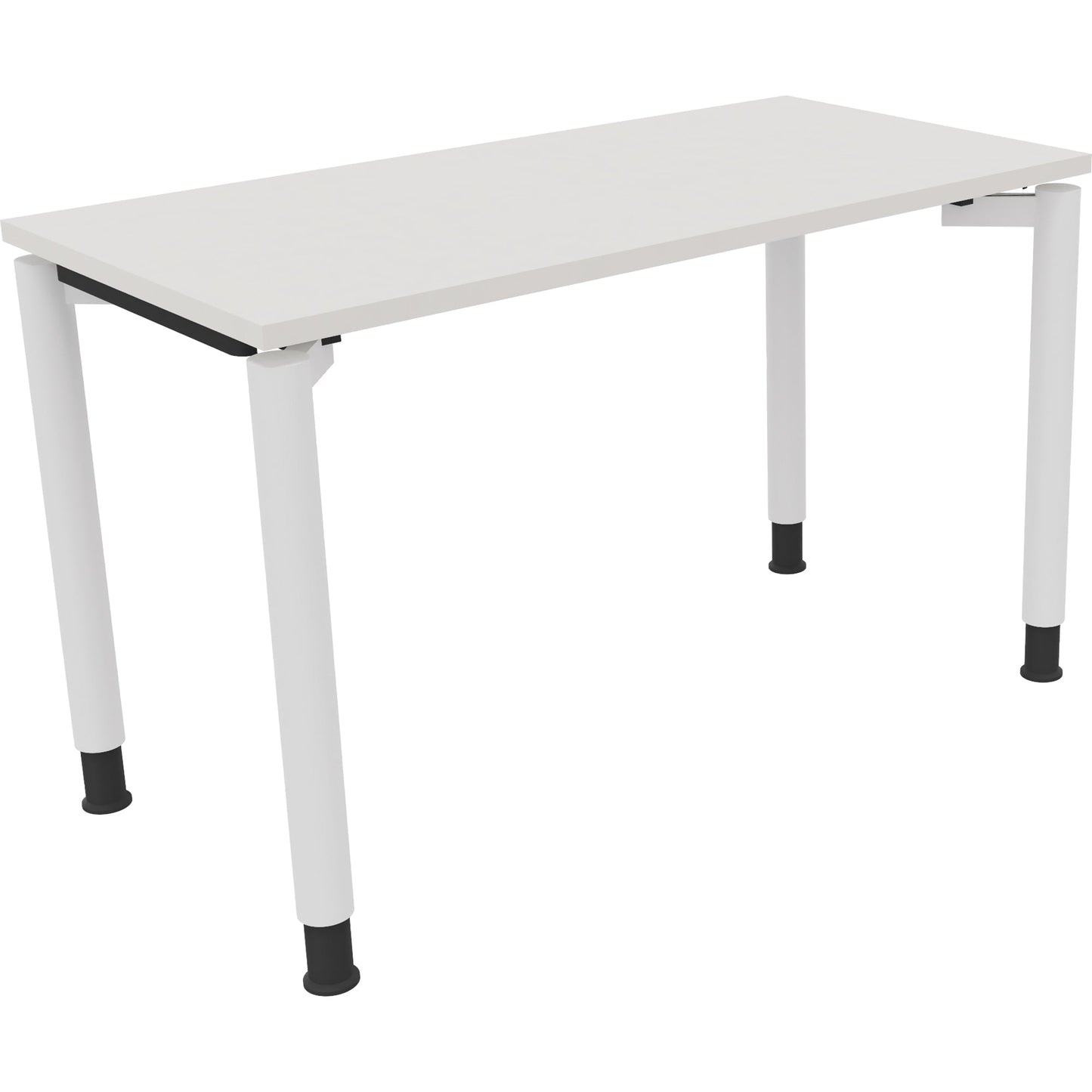 Schreibtisch all in one Maße: 1.200 x 680-820 x 600 mm (B x H x T) Holz diamant weiß
