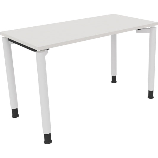 Schreibtisch all in one Maße: 1.200 x 680-820 x 600 mm (B x H x T) Holz diamant weiß
