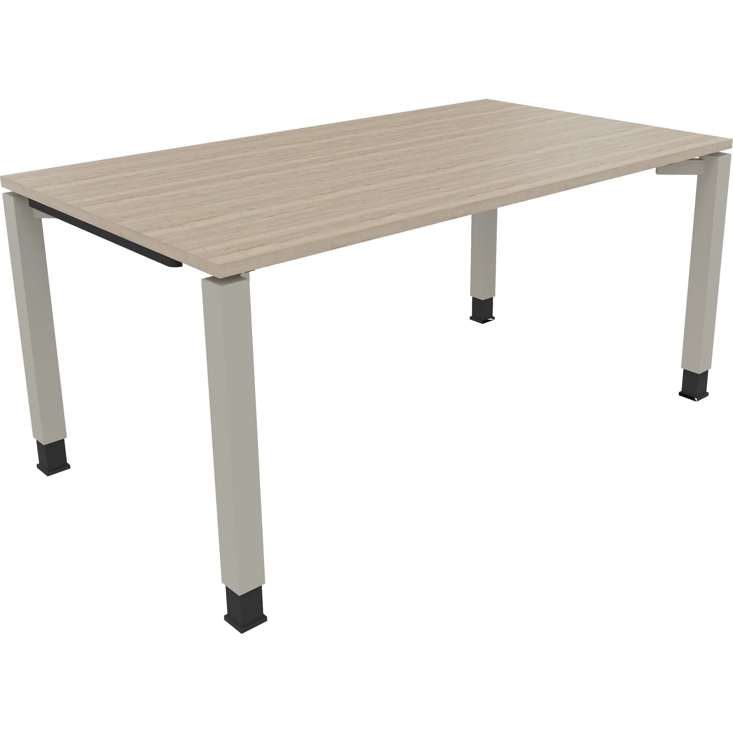 Schreibtisch all in one Maße: 1.600 x 680-820 x 900 mm (B x H x T) Holz eiche natur