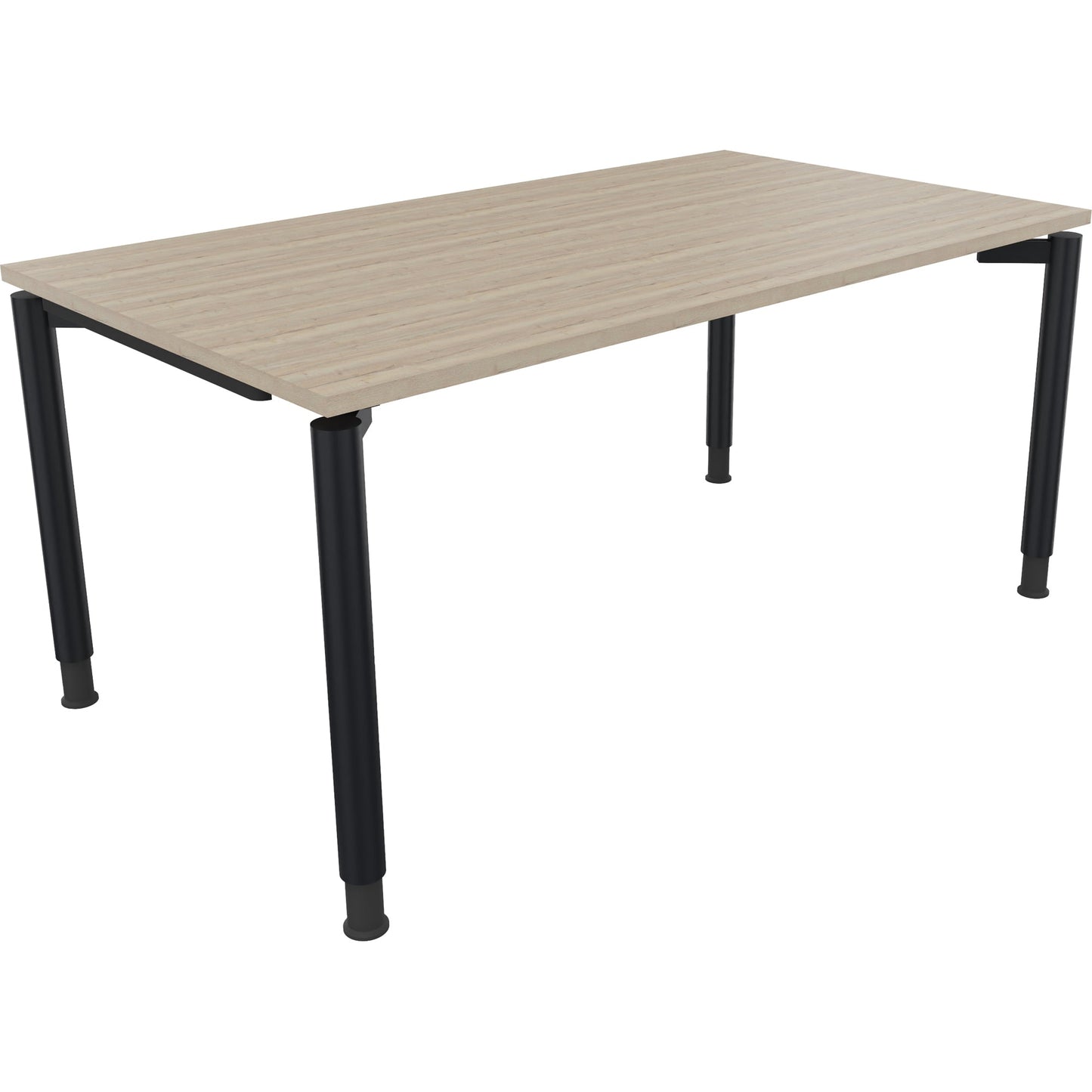 Schreibtisch all in one Maße: 1.600 x 680-820 x 900 mm (B x H x T) Holz eiche natur