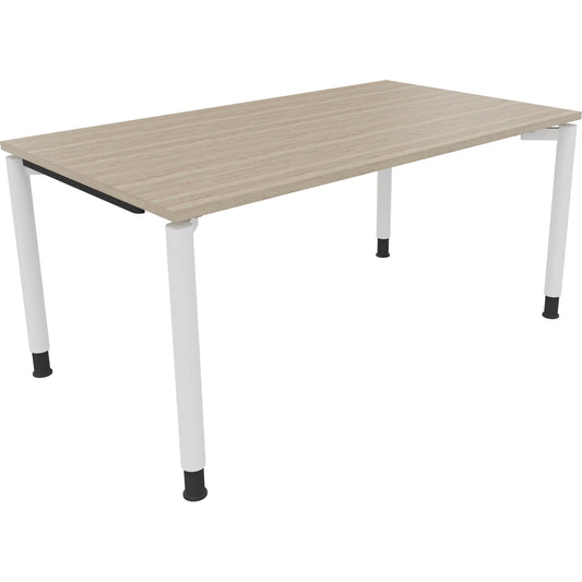 Schreibtisch all in one Maße: 1.600 x 680-820 x 900 mm (B x H x T) Holz eiche natur