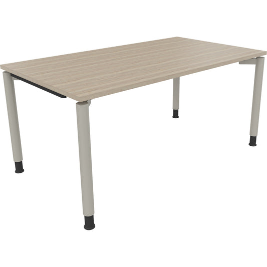 Schreibtisch all in one Maße: 1.600 x 680-820 x 900 mm (B x H x T) Holz eiche natur