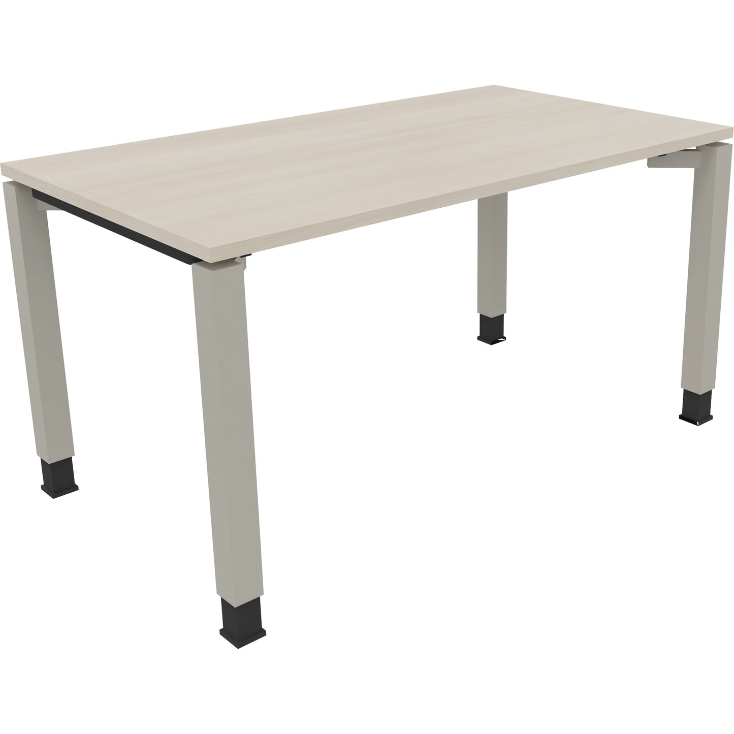 Schreibtisch all in one Maße: 1.400 x 680-820 x 800 mm (B x H x T) Holz akazie hell