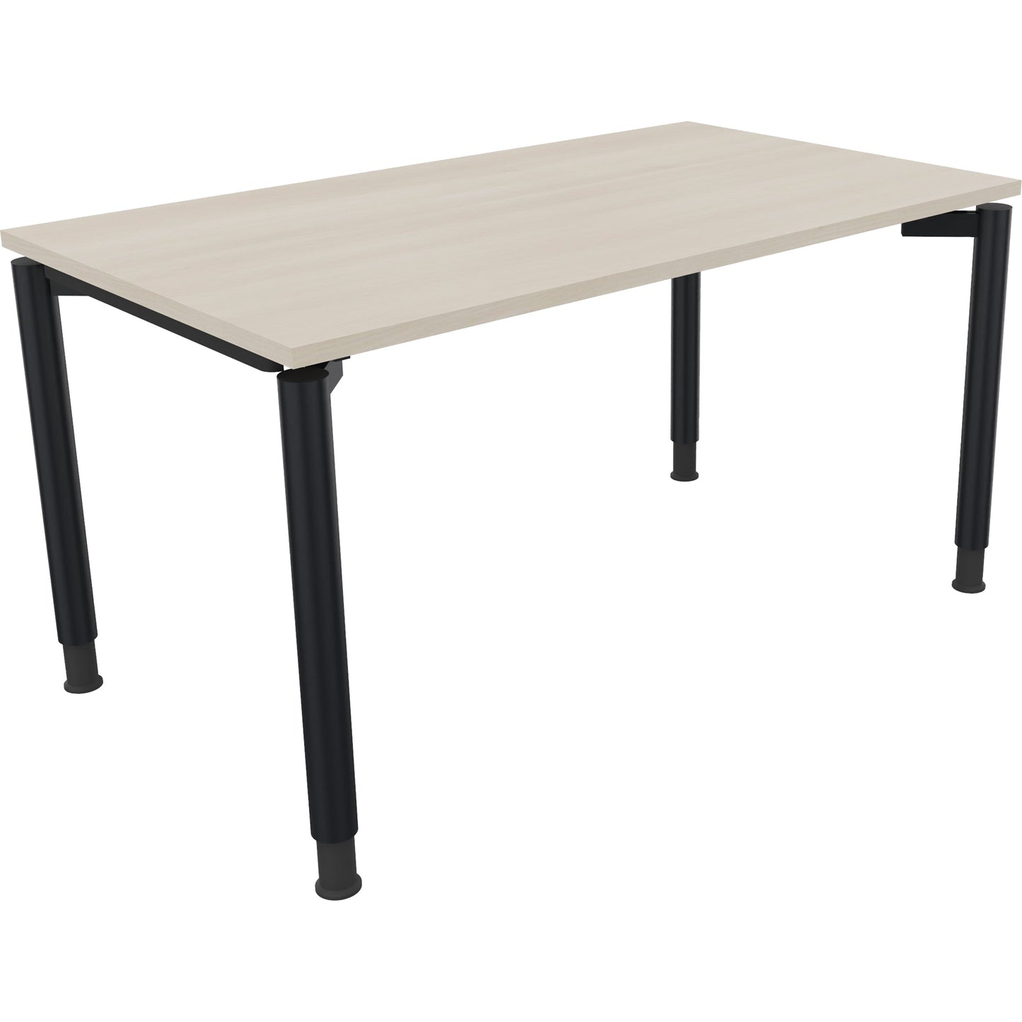 Schreibtisch all in one Maße: 1.400 x 680-820 x 800 mm (B x H x T) Holz akazie hell