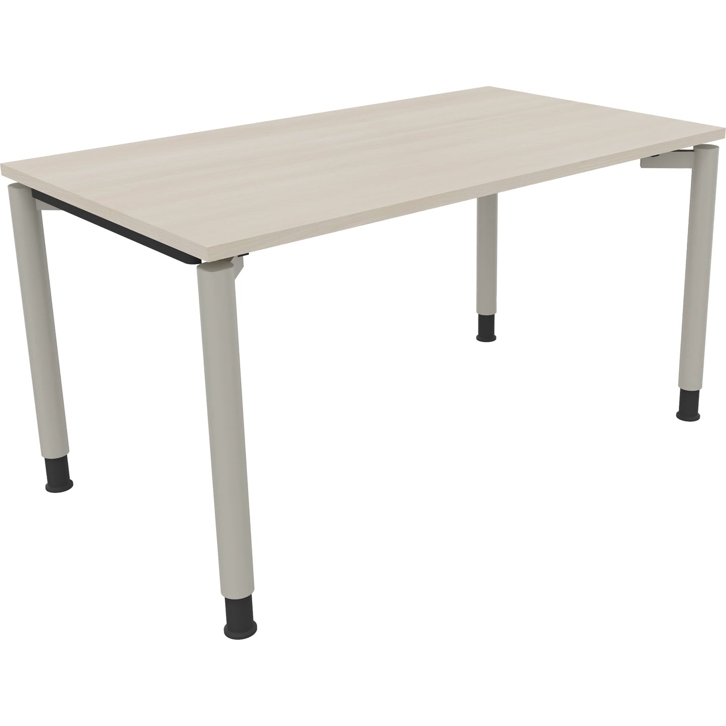 Schreibtisch all in one Maße: 1.400 x 680-820 x 800 mm (B x H x T) Holz akazie hell