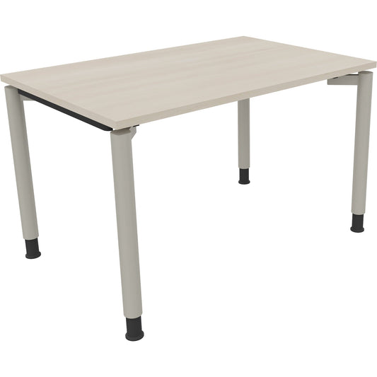 Schreibtisch all in one Maße: 1.200 x 680-820 x 800 mm (B x H x T) Holz akazie hell