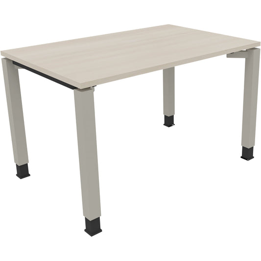 Schreibtisch all in one Maße: 1.200 x 680-820 x 800 mm (B x H x T) Holz akazie hell