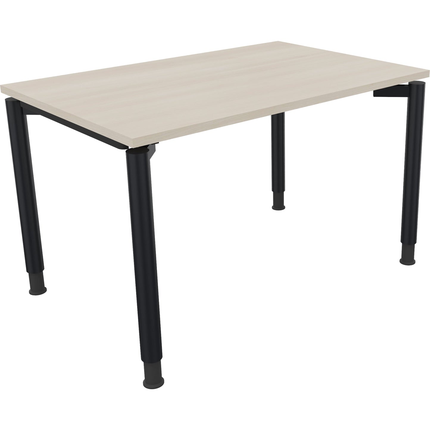 Schreibtisch all in one Maße: 1.200 x 680-820 x 800 mm (B x H x T) Holz akazie hell