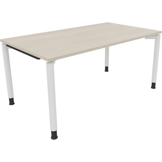 Schreibtisch all in one Maße: 1.600 x 680-820 x 900 mm (B x H x T) Holz akazie hell