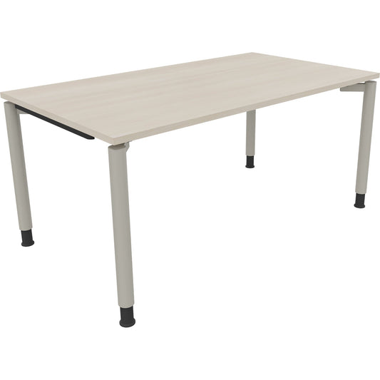Schreibtisch all in one Maße: 1.600 x 680-820 x 900 mm (B x H x T) Holz akazie hell