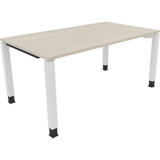 Schreibtisch all in one Maße: 1.600 x 680-820 x 900 mm (B x H x T) Holz akazie hell