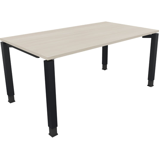 Schreibtisch all in one Maße: 1.600 x 680-820 x 900 mm (B x H x T) Holz akazie hell