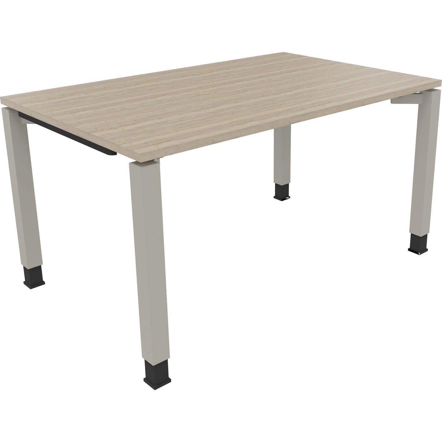 Schreibtisch all in one Maße: 1.400 x 680-820 x 900 mm (B x H x T) Holz eiche natur