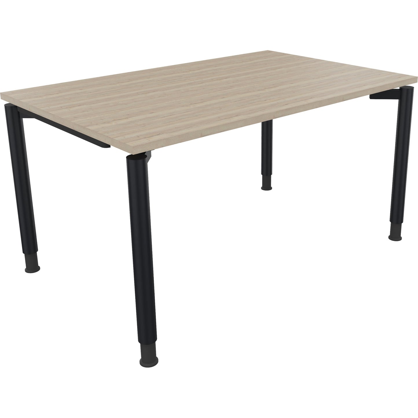 Schreibtisch all in one Maße: 1.400 x 680-820 x 900 mm (B x H x T) Holz eiche natur