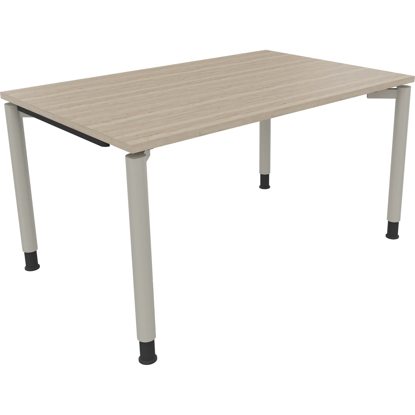 Schreibtisch all in one Maße: 1.400 x 680-820 x 900 mm (B x H x T) Holz eiche natur