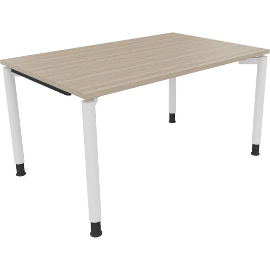 Schreibtisch all in one Maße: 1.400 x 680-820 x 900 mm (B x H x T) Holz eiche natur
