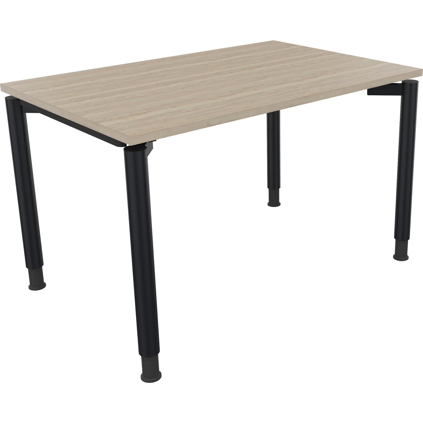 Schreibtisch all in one Maße: 1.200 x 680-820 x 800 mm (B x H x T) Holz eiche natur