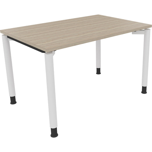 Schreibtisch all in one Maße: 1.200 x 680-820 x 800 mm (B x H x T) Holz eiche natur
