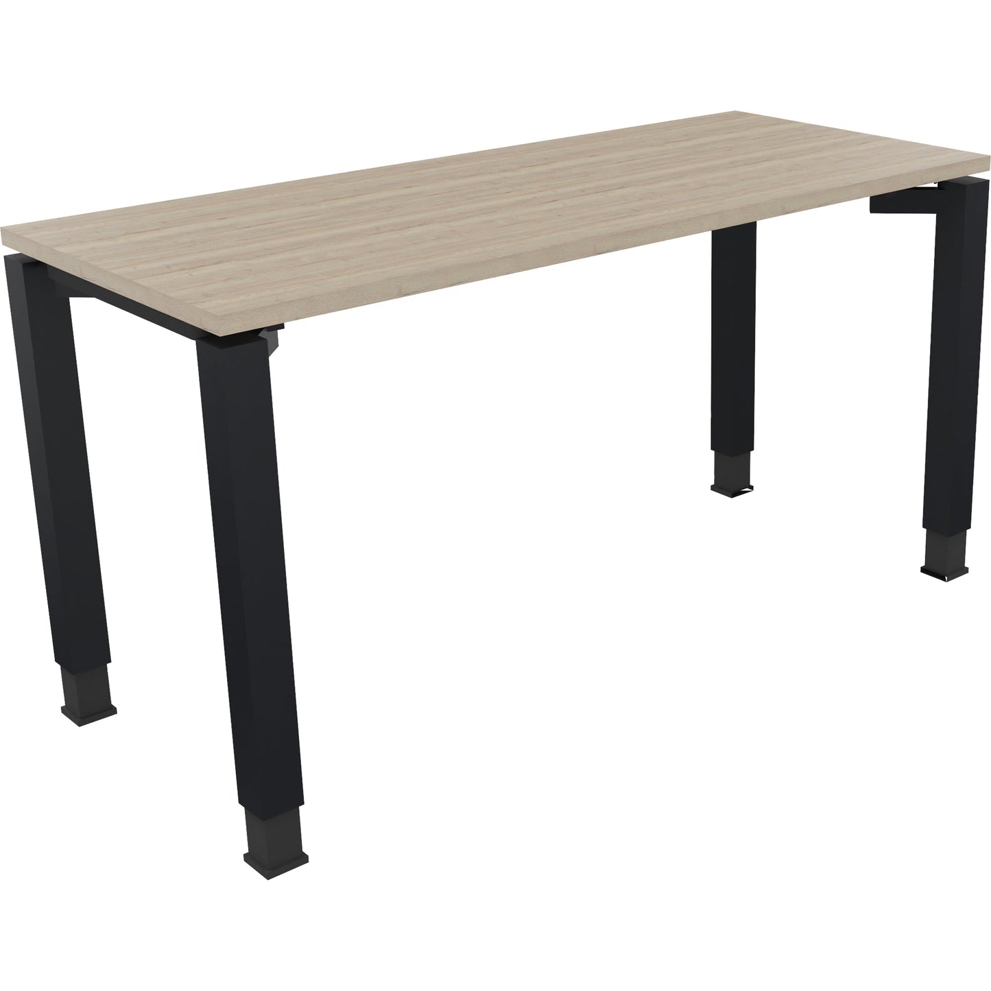 Schreibtisch all in one Maße: 1.400 x 680-820 x 600 mm (B x H x T) Holz eiche natur
