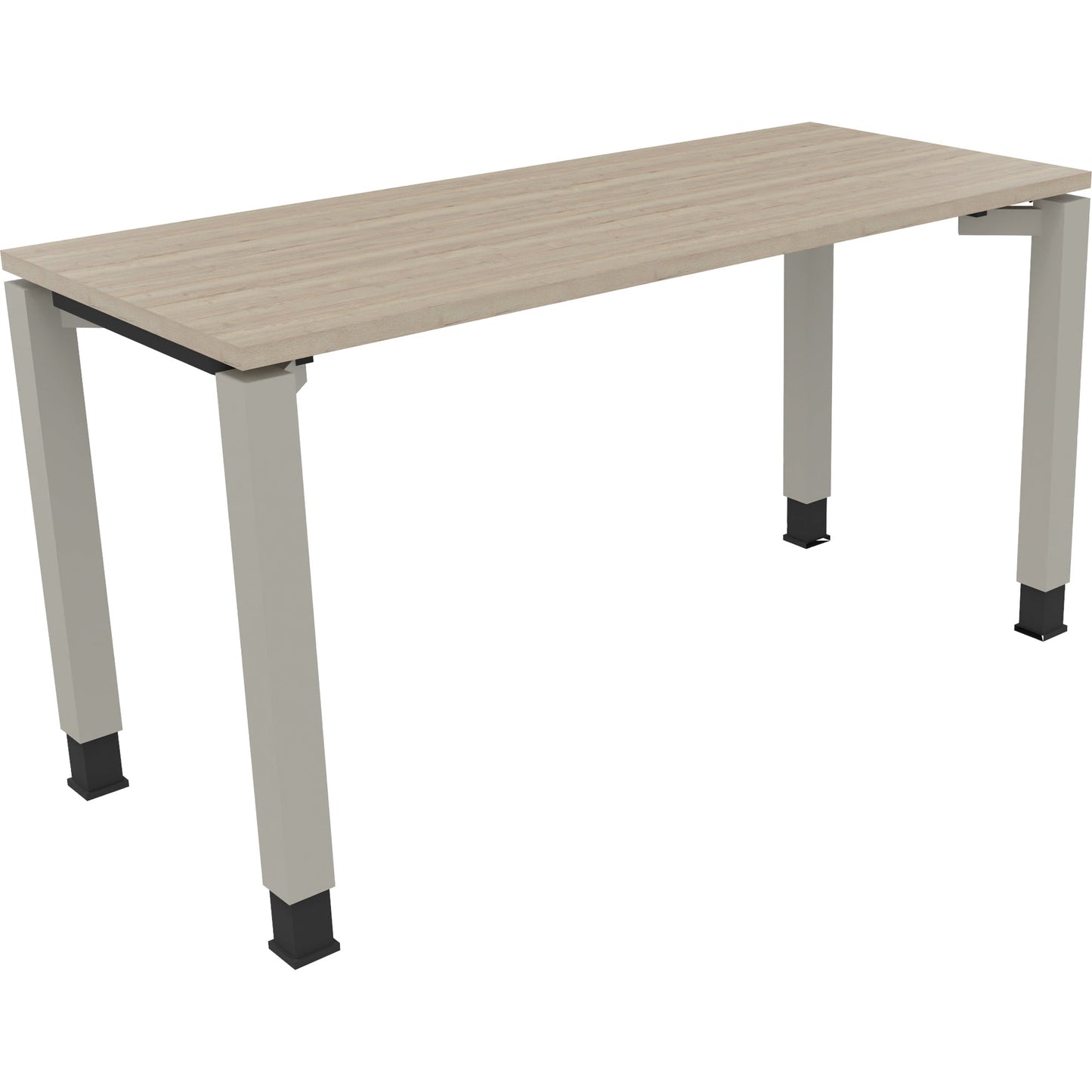 Schreibtisch all in one Maße: 1.400 x 680-820 x 600 mm (B x H x T) Holz eiche natur