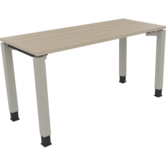 Schreibtisch all in one Maße: 1.400 x 680-820 x 600 mm (B x H x T) Holz eiche natur