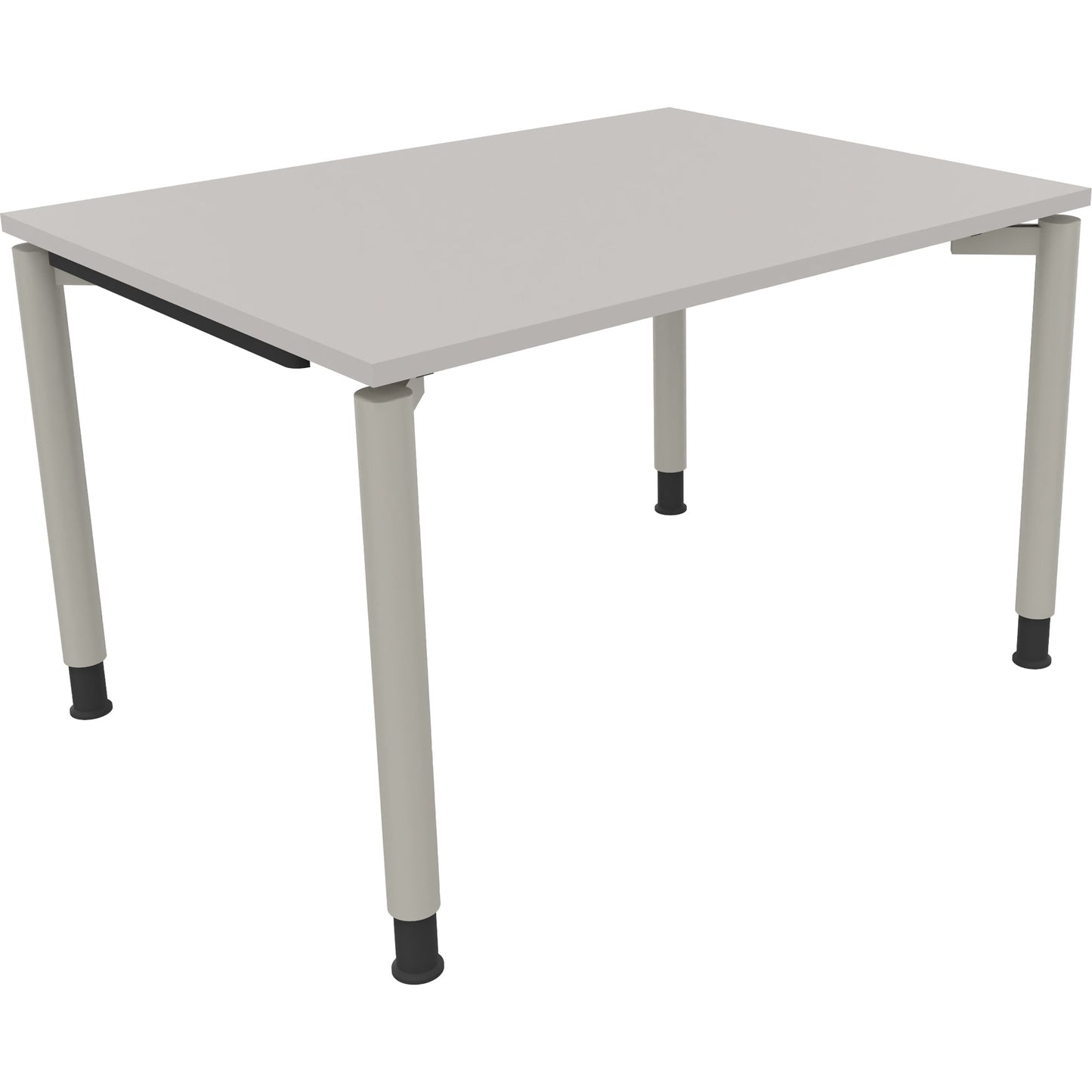 Schreibtisch all in one Maße: 1.200 x 680-820 x 900 mm (B x H x T) Holz lichtgrau