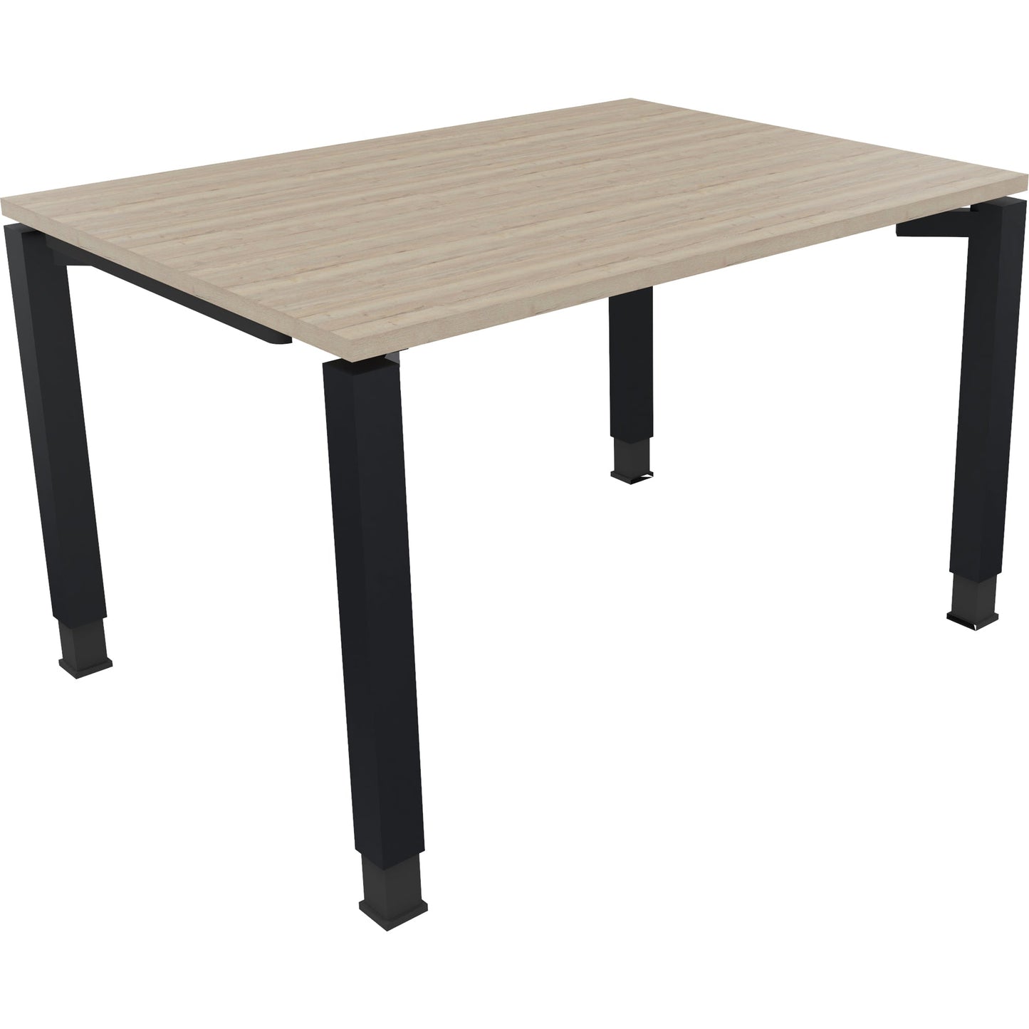 Schreibtisch all in one Maße: 1.200 x 680-820 x 900 mm (B x H x T) Holz eiche natur