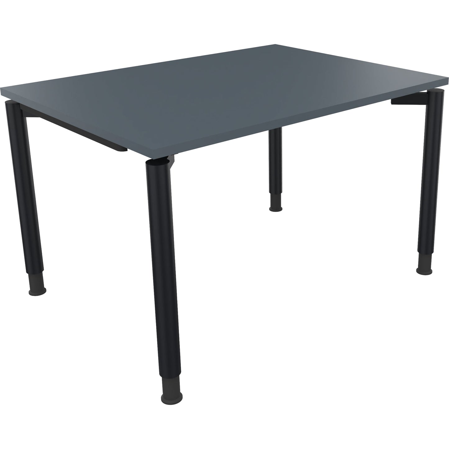 Schreibtisch all in one Maße: 1.200 x 680-820 x 900 mm (B x H x T) Holz lavagrau