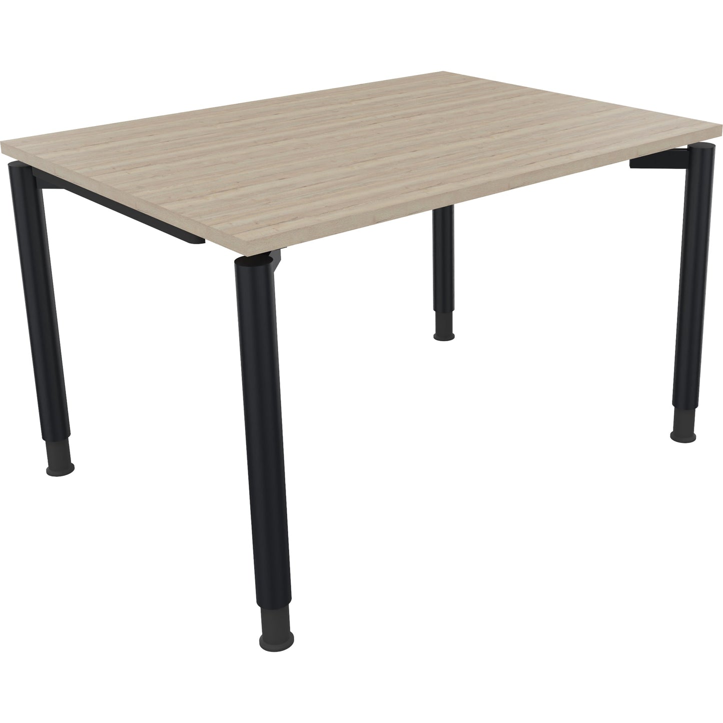 Schreibtisch all in one Maße: 1.200 x 680-820 x 900 mm (B x H x T) Holz eiche natur