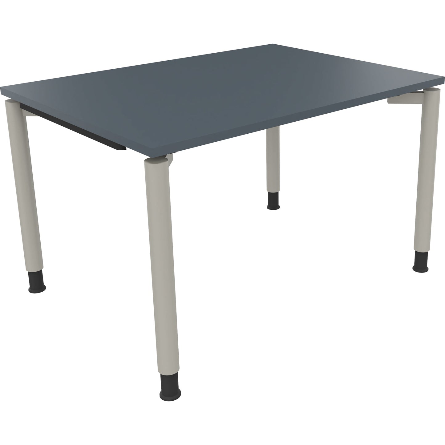 Schreibtisch all in one Maße: 1.200 x 680-820 x 900 mm (B x H x T) Holz lavagrau