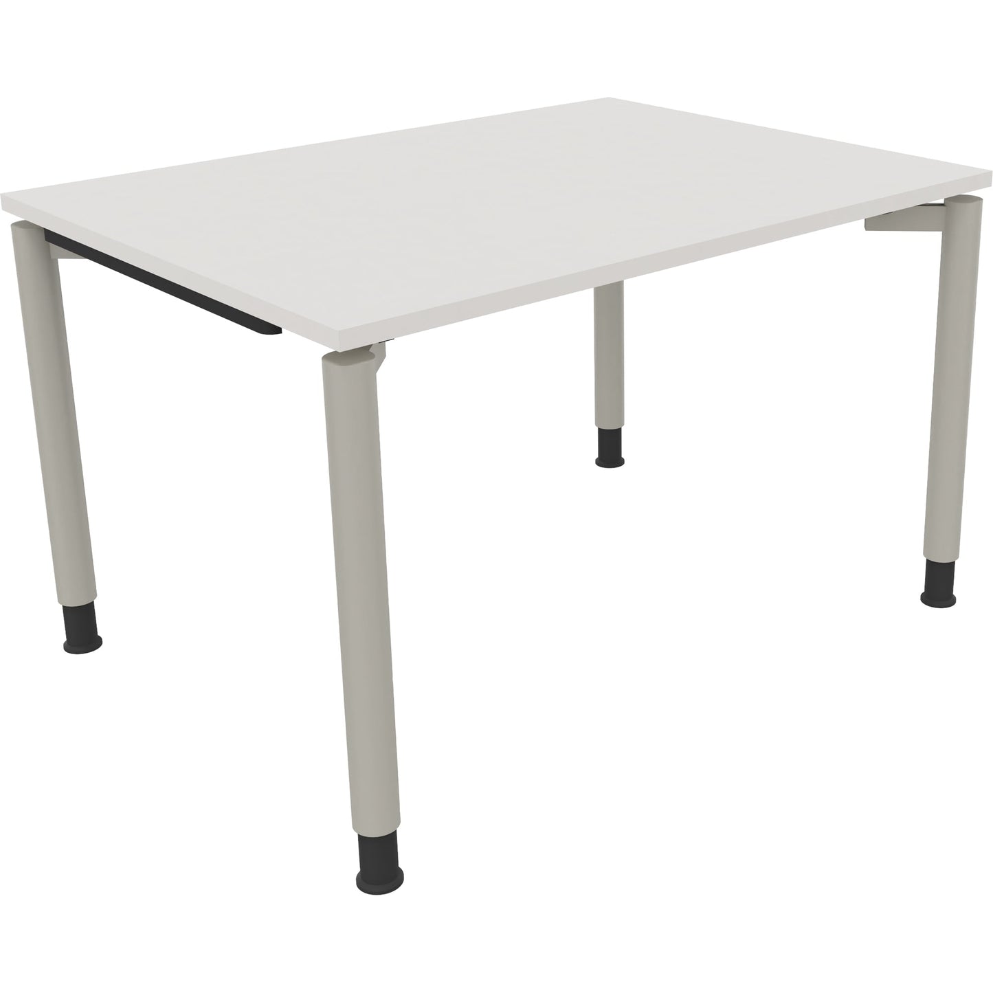 Schreibtisch all in one Maße: 1.200 x 680-820 x 900 mm (B x H x T) Holz diamant weiß
