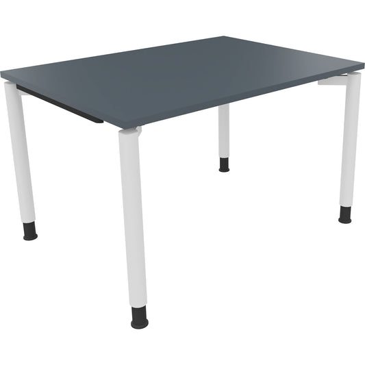 Schreibtisch all in one Maße: 1.200 x 680-820 x 900 mm (B x H x T) Holz lavagrau