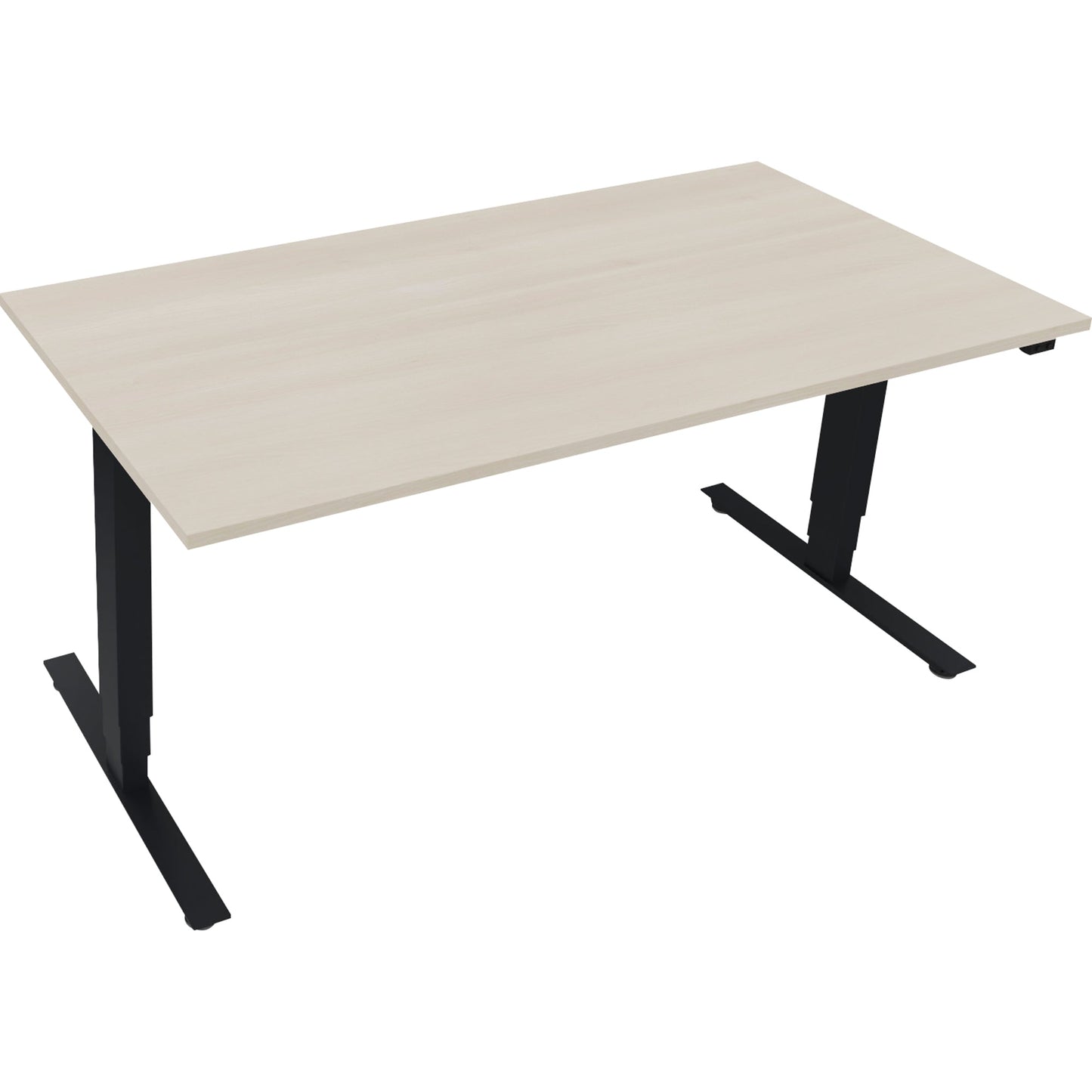 Schreibtisch Move 2.0 Maße: 1.600 x 625-1.285 x 800 mm (B x H x T) Holz akazie hell