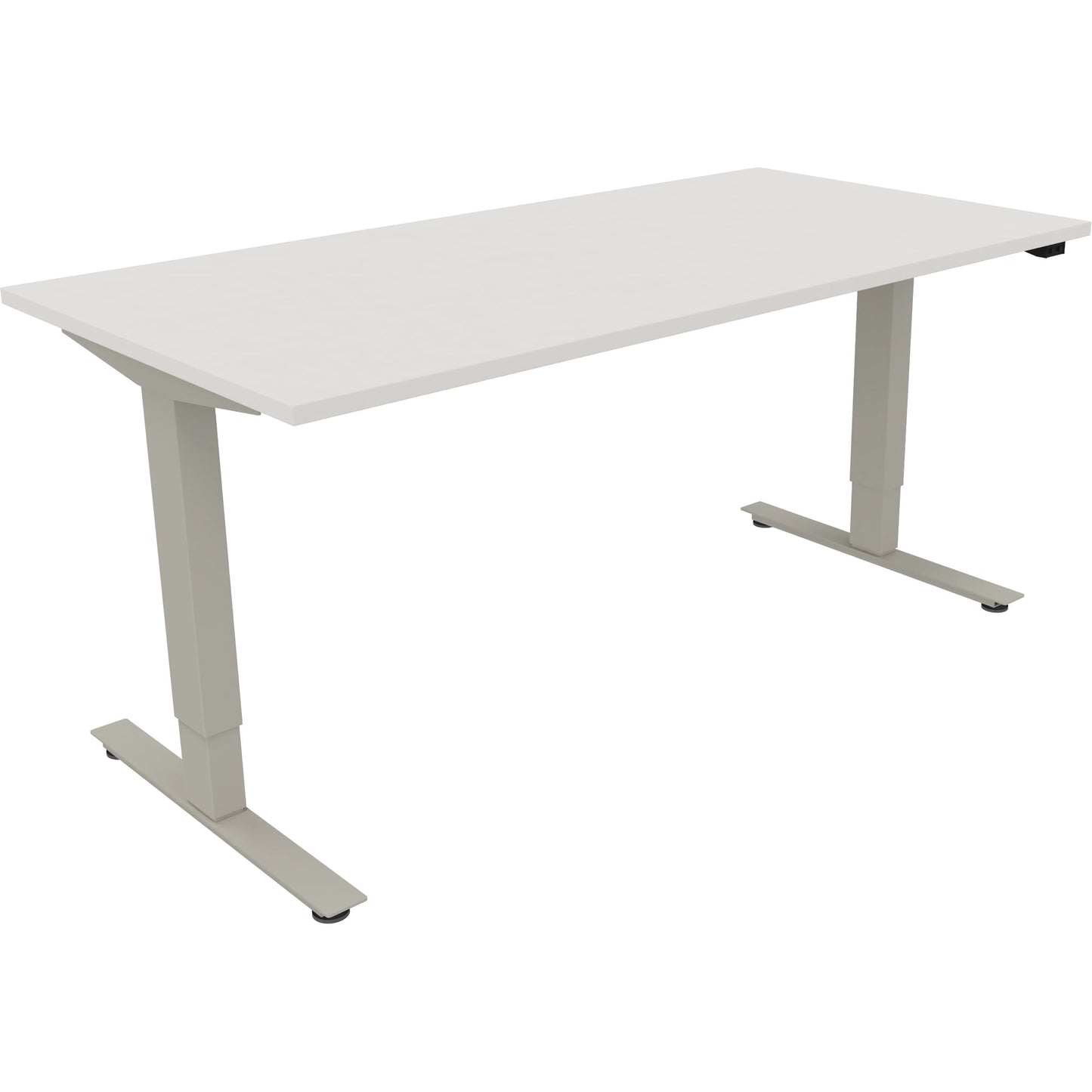 Schreibtisch Move 2.0 Maße: 1.600 x 625-1.285 x 800 mm (B x H x T) Holz diamant weiß