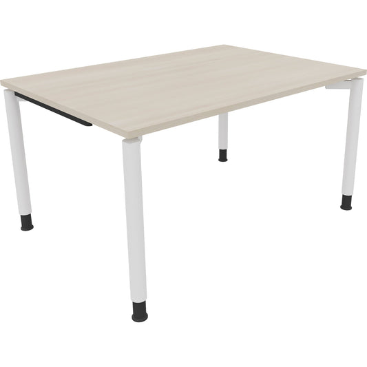 Schreibtisch all in one Maße: 1.400 x 680-820 x 1.000 mm (B x H x T) Holz akazie hell