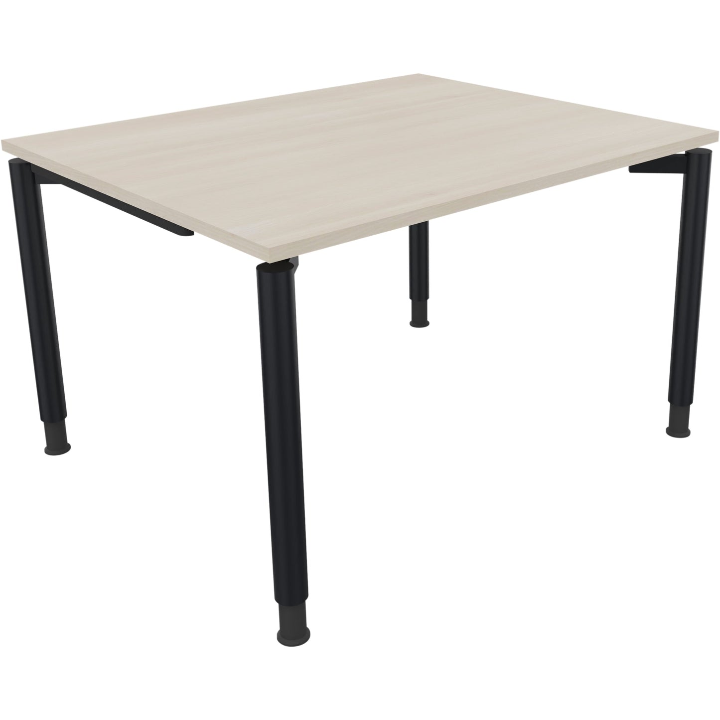 Schreibtisch all in one Maße: 1.200 x 680-820 x 1.000 mm (B x H x T) Holz akazie hell