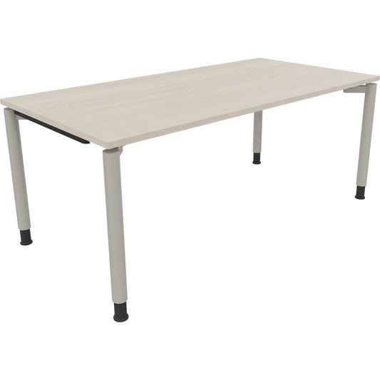 Schreibtisch all in one Maße: 1.800 x 680-820 x 900 mm (B x H x T) Holz akazie hell