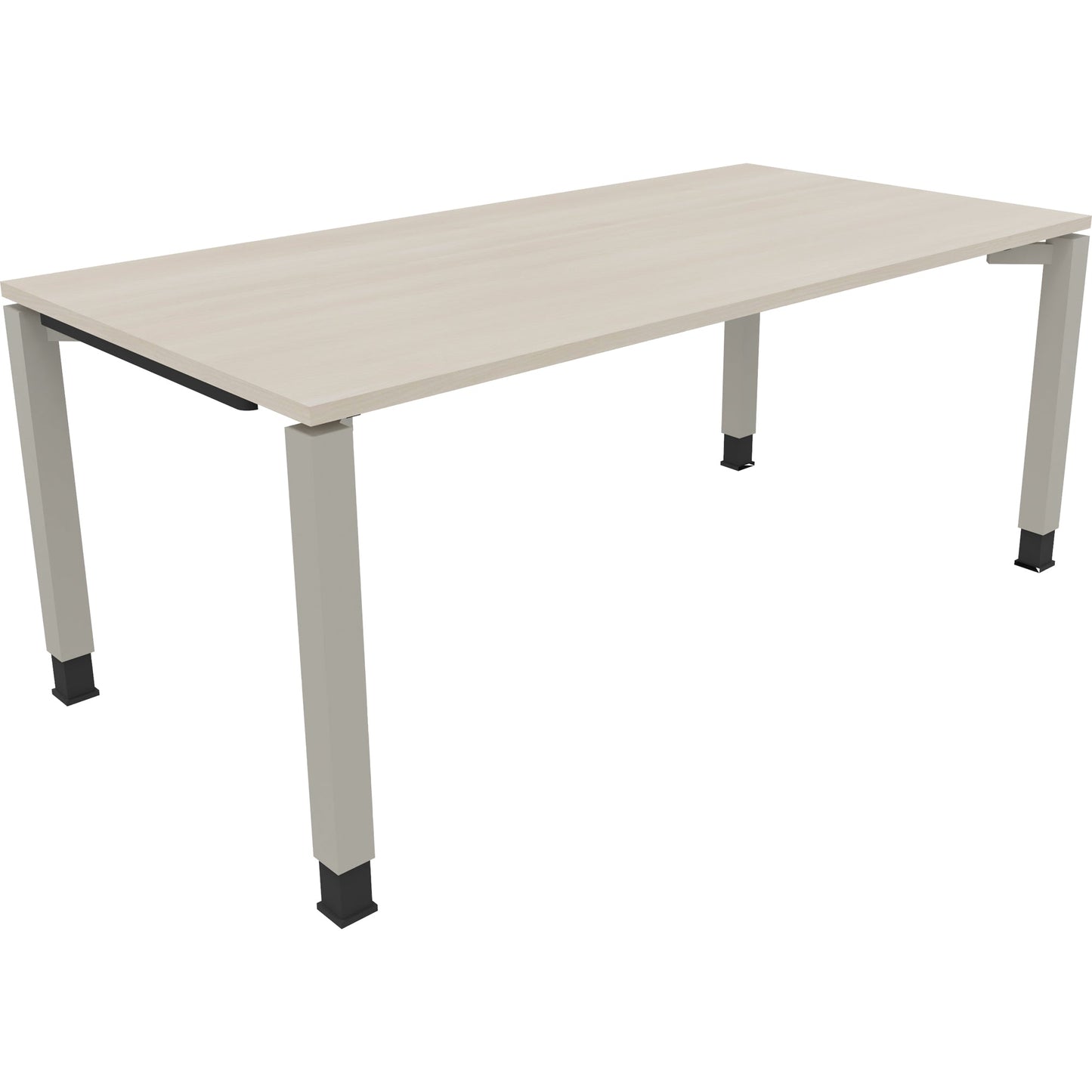 Schreibtisch all in one Maße: 1.800 x 680-820 x 900 mm (B x H x T) Holz akazie hell