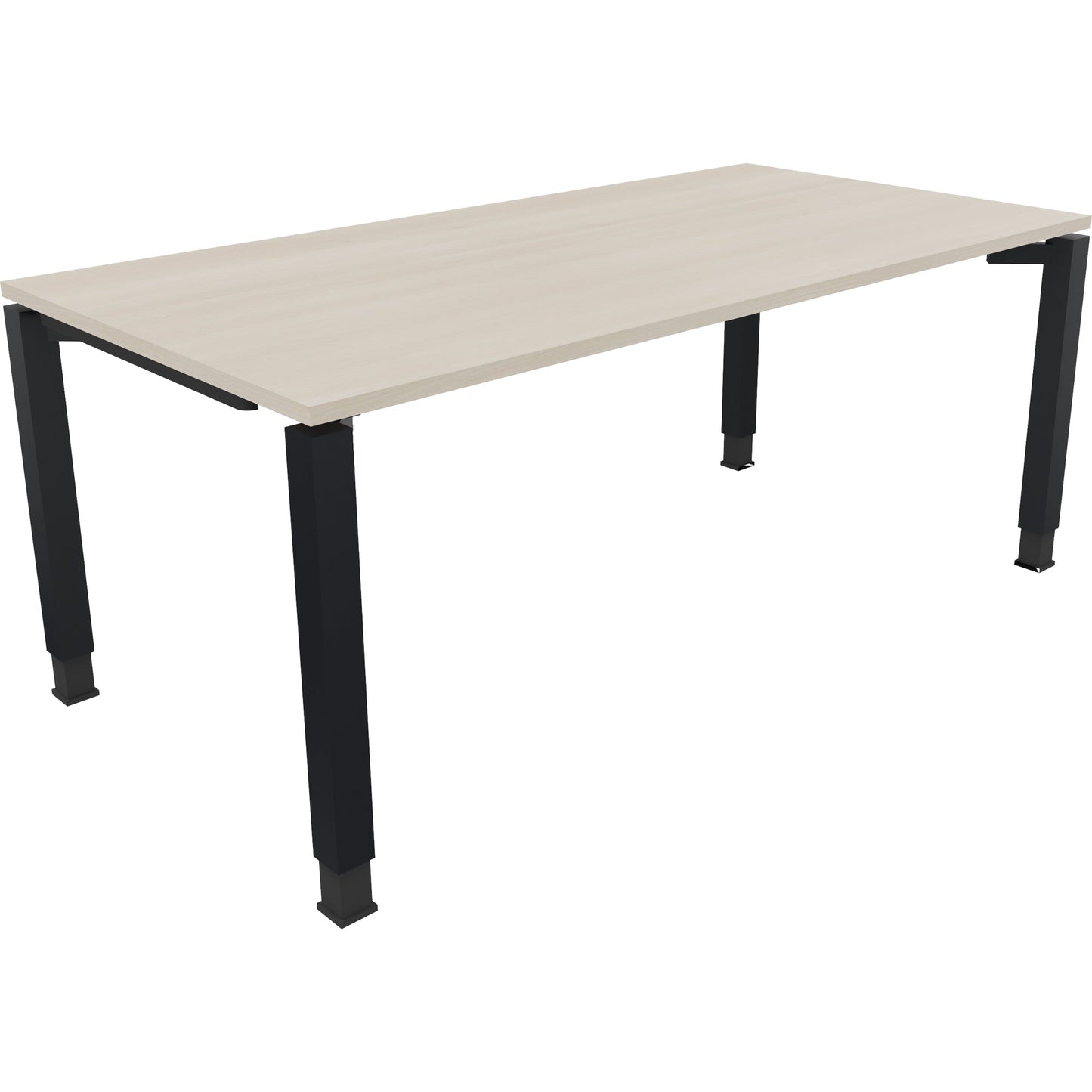 Schreibtisch all in one Maße: 1.800 x 680-820 x 900 mm (B x H x T) Holz akazie hell