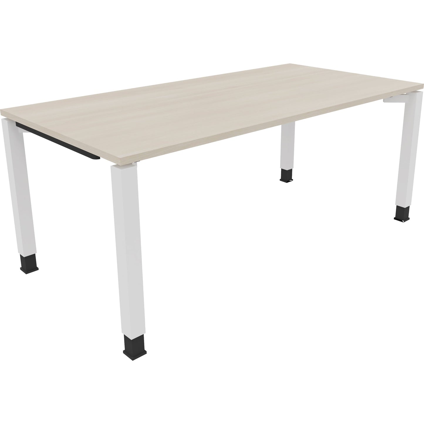 Schreibtisch all in one Maße: 1.800 x 680-820 x 900 mm (B x H x T) Holz akazie hell