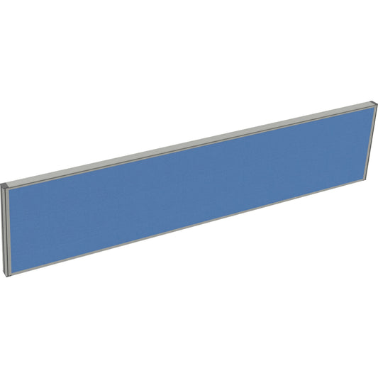 Tischtrennwand System 41 180 x 40 cm (B x H) 4,1cm Schallabsorberklasse: C Lucia Stoff blau